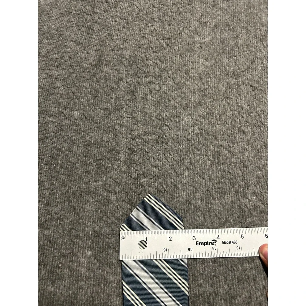 THOM BROWNE X BROOKS BROTHERS Necktie Black Fleece Diagonal Stripe read